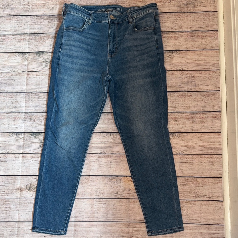 American Eagle high rise jeggings 16 short